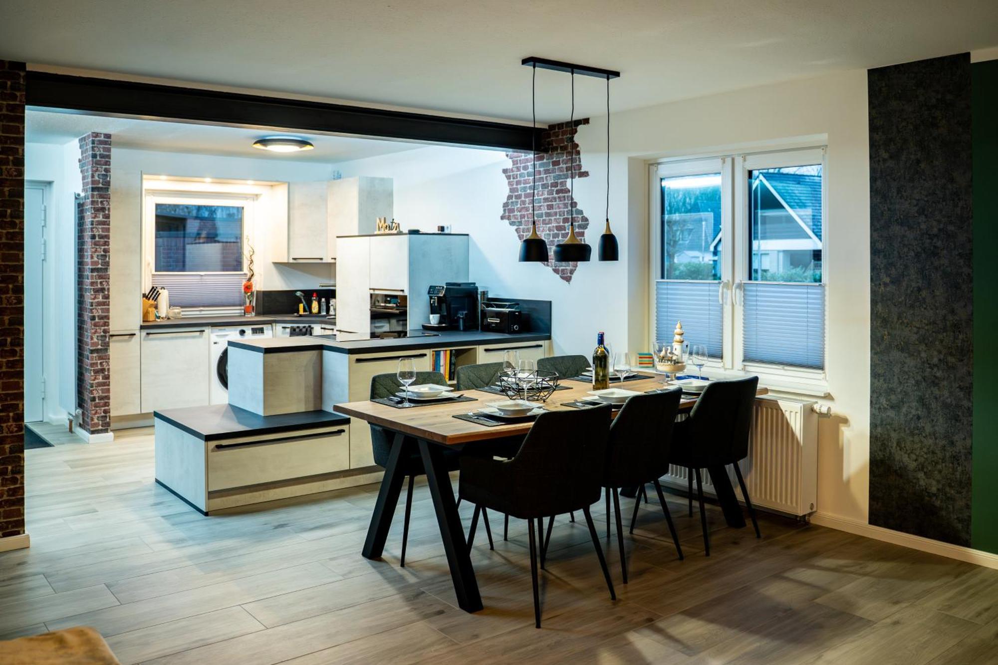 Ferienhaus Wattbrise บือซุม ภายนอก รูปภาพ